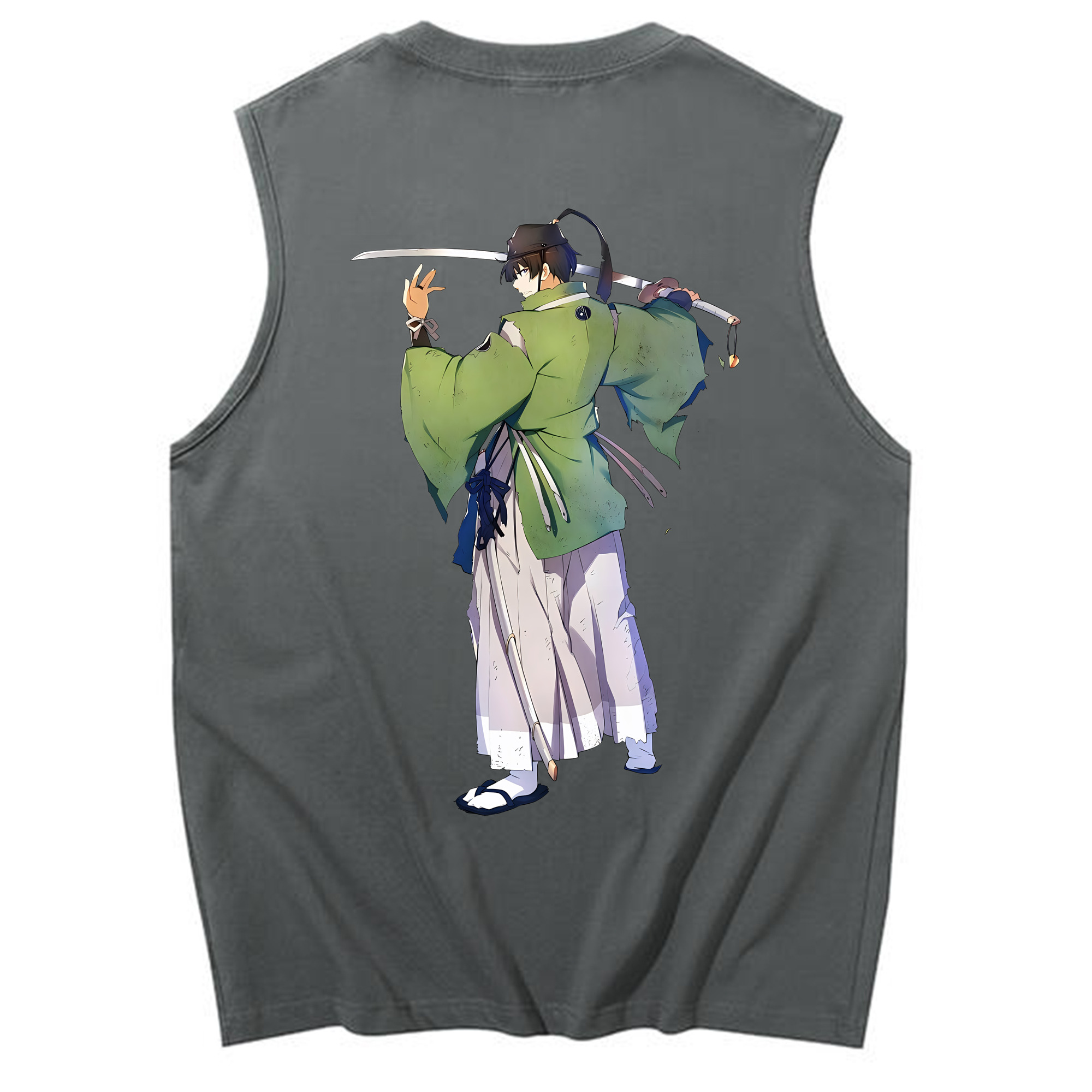 （画像用） 刀剣乱舞 Touken Ranbu コットン100％タンクトップ（背面プリント）